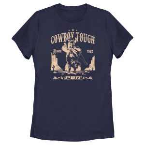 Women_s Professional Bull Riders Cowboy Tough T-Shirt