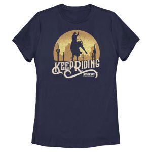 Women_s Professional Bull Riders Keep Riding T-Shirt