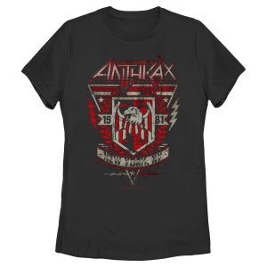 Women’s Anthrax Distressed Eagle 1981 T-Shirt