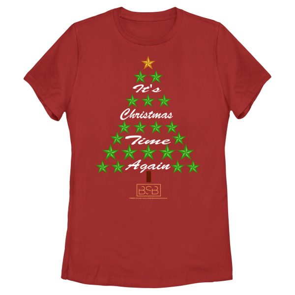 Women’s Backstreet Boys It’s Christmas Time Again T-Shirt