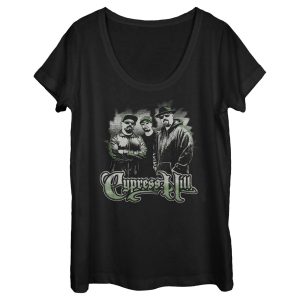 Women’s Cypress Hill Distressed Band Pose T-Shirt