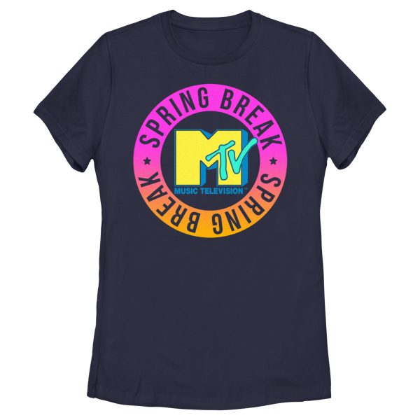 Women’s MTV Spring Break Circle T-Shirt