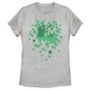 Women’s MTV St. Patrick’s Day Shamrock Splatter Logo T-Shirt