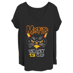 Women’s Misfits Unlucky 13 Club Cat T-Shirt