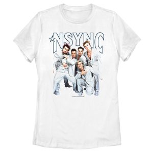 Women’s NSYNC Iconic White Suits T-Shirt