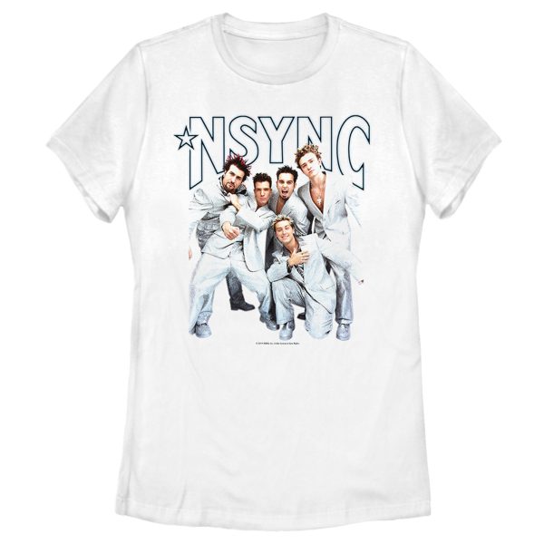 Women’s NSYNC Iconic White Suits T-Shirt