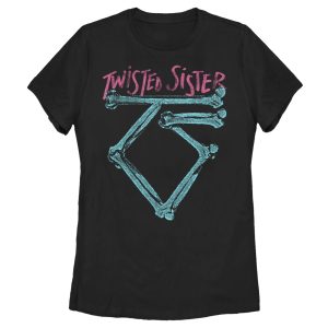 Women’s Twisted Sister Neon Logo T-Shirt_5929