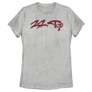 Women’s ZZ TOP Retro Logo T-Shirt_1653