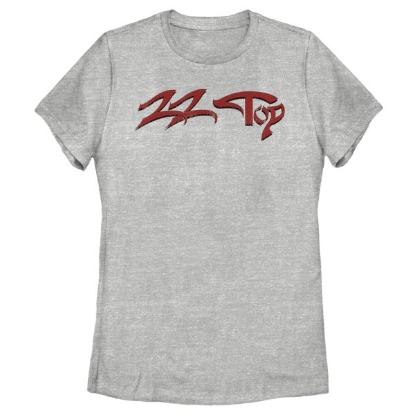 Women’s ZZ TOP Retro Logo T-Shirt_1653