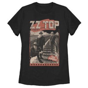 Women’s ZZ TOP Tres Hombres Poster T-Shirt_4170