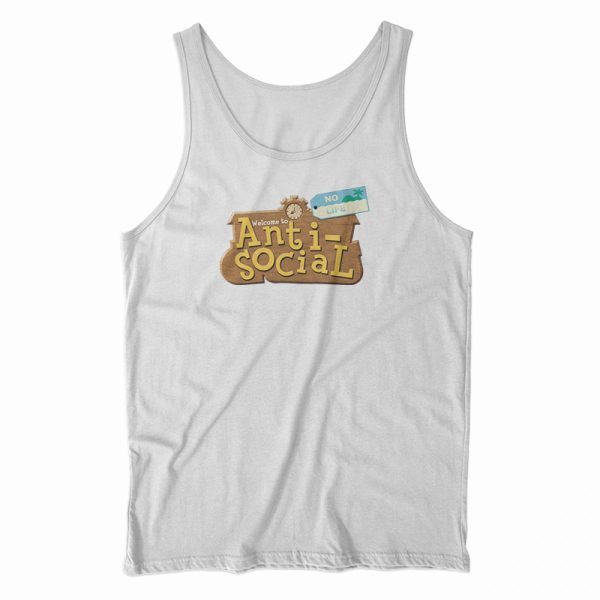 Animal Crossing Anti-Social Tank Top