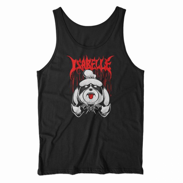 Animal Crossing Metal Isabelle Tank Top