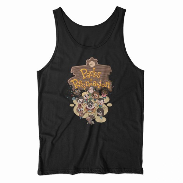 Animal Crossing Parks Recreation Tank Top