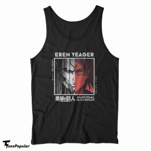 Attack On Titan Eren Yeager Founding Titan Tank Top