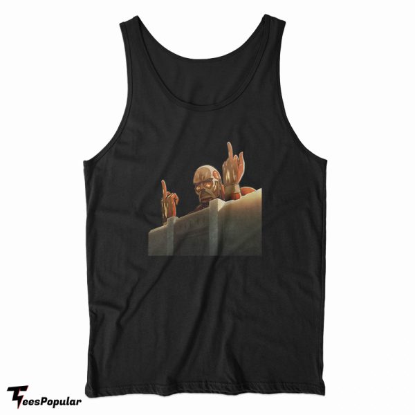 Attack On Titan Fuck You Tank Top