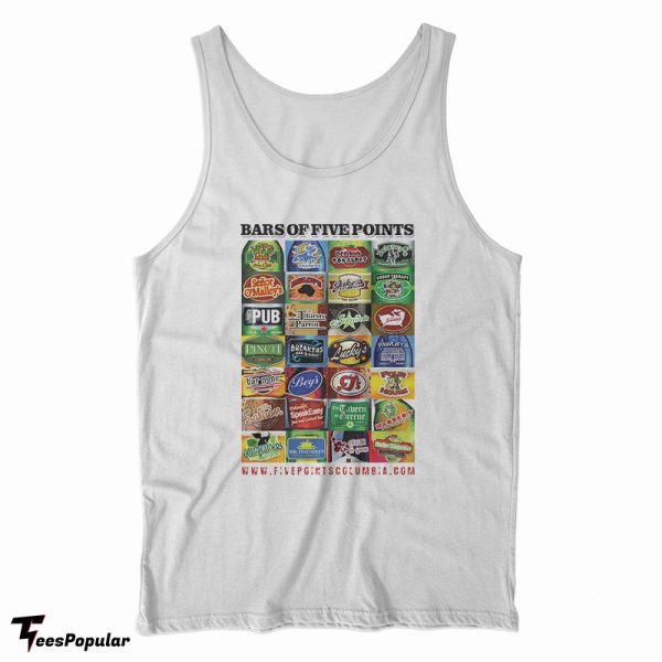 Bars Of Five Points Tank Top