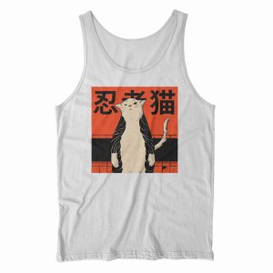 Best Sell Neko Ninja 2 Cat Tank Top For Men’s And Women’s