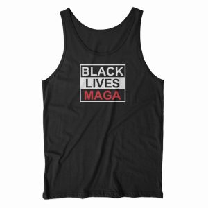 Black Lives Maga Tank Top For UNISEX