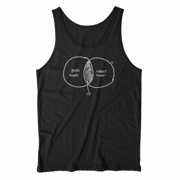 Book And Street Smart Tank Top For UNISEX