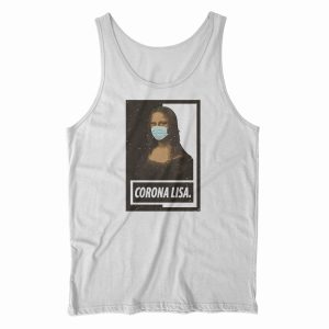 Corona Lisa Covid 19 Parody Tank Top