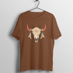 Cow Skull T-Shirt for Men