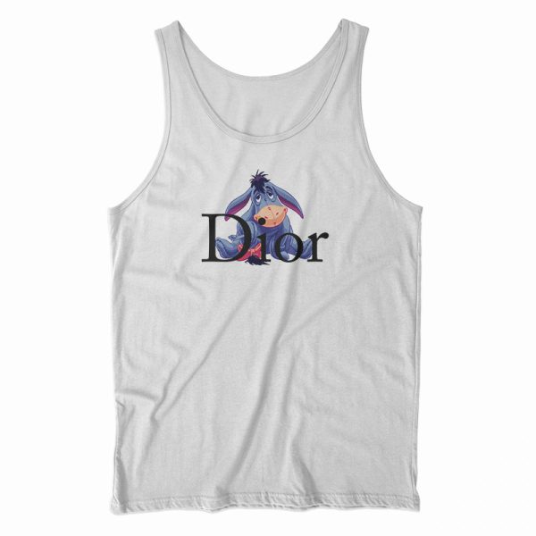 DR X Eeyore Parody Logo Tank Top