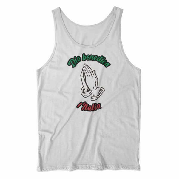 Dio Benedica l’Italia Coronavirus Tank Top