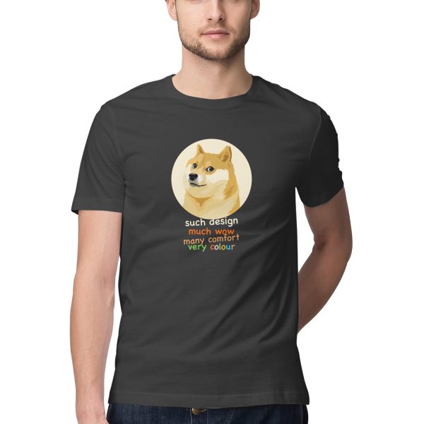 Doge T-Shirt for Men. Very Colour