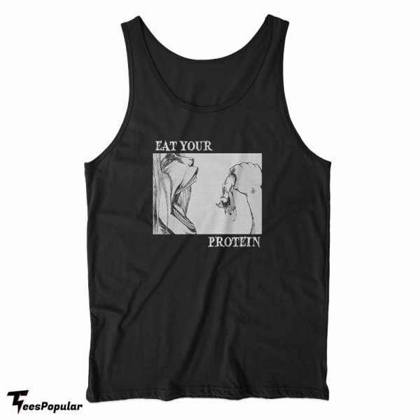 Eat Your Protein Attack On Titan Tank Top