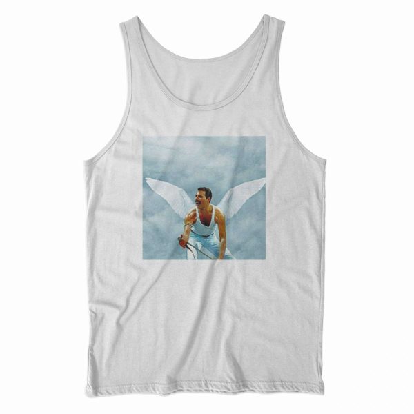 Freddie Mercury Singer In Heaven Tank Top For Men’s And Women’s