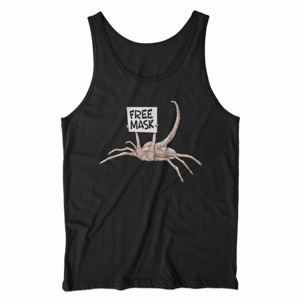 Free Mask Alien Vs Predator Tank Top