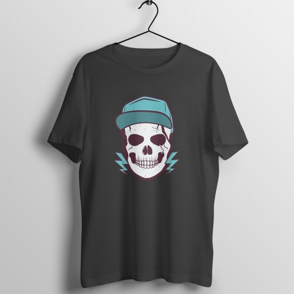 Funky Skull with a Cool Hat T-shirt for Men