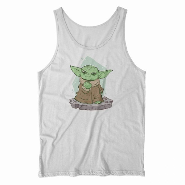 Get Order Angry Baby Yoda Tank Top