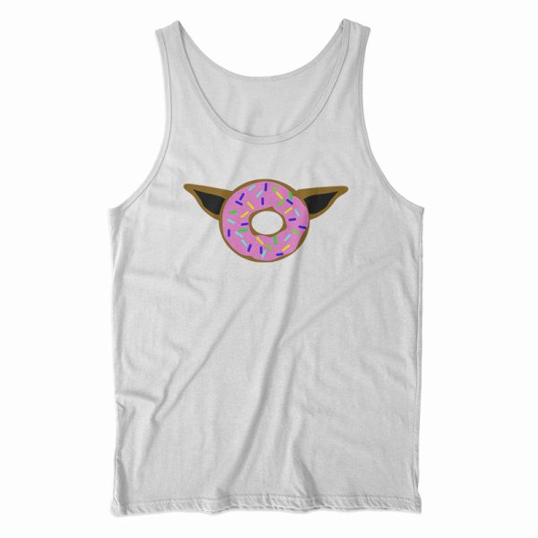 Get Order Baby Yoda Donut Parody Tank Top