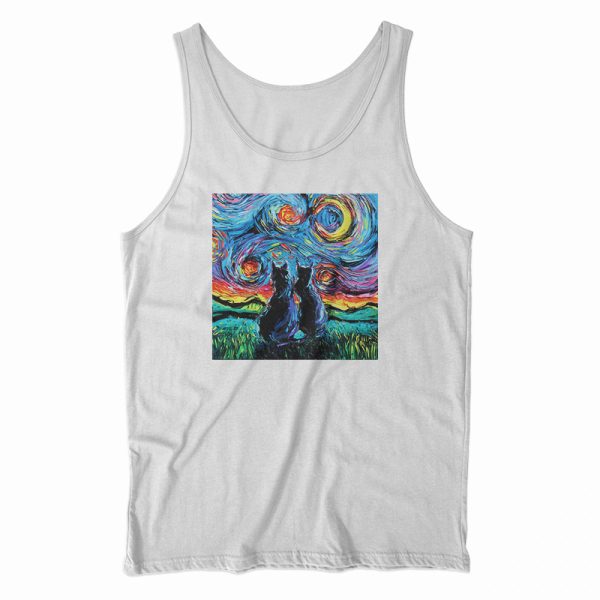 Get Order Van Gogh’s Cats Tank Top For Men’s And Women’s