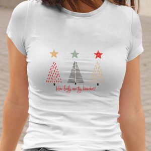 How Lovely Are Your Branches – Christmas Tree T-Shirt for Women