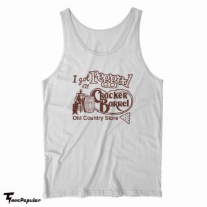 I Got Pegged At Cracker Barrel Old Country Store Tank Top