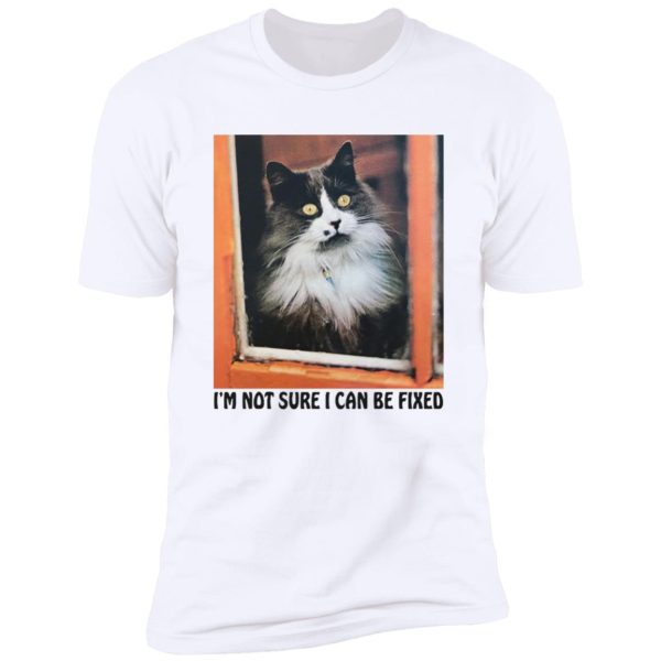 I’m Not Sure I Can Be Fixed Shirt Funny Cat