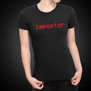 Impostor – Among Us Women’s T-Shirt Black