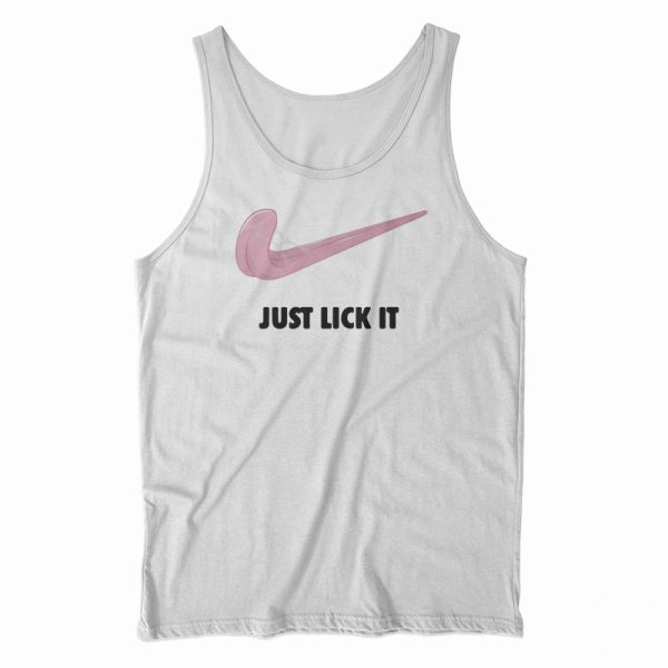 Just Lick It NK Parody Tank Top