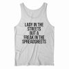 Lady In The Streets But A Freak In The Spreadsheets Tank Top