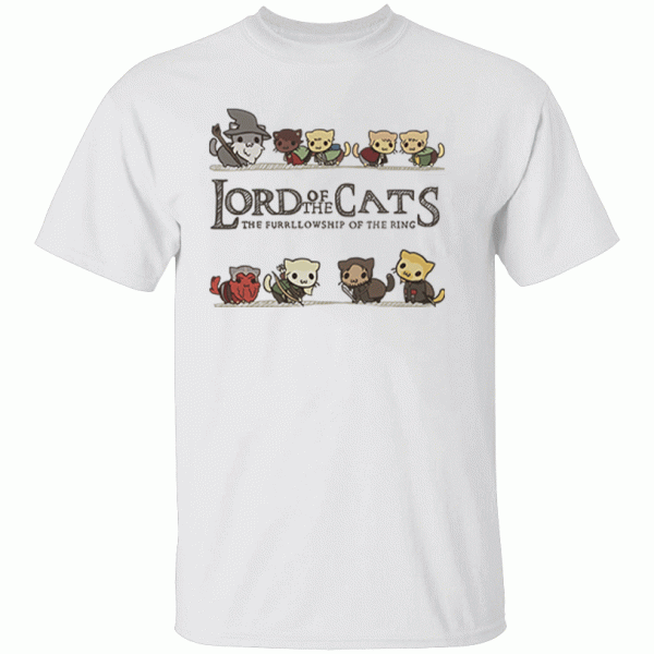 Lord Of The Cats The Furrlowship Of The Ring T-Shirt