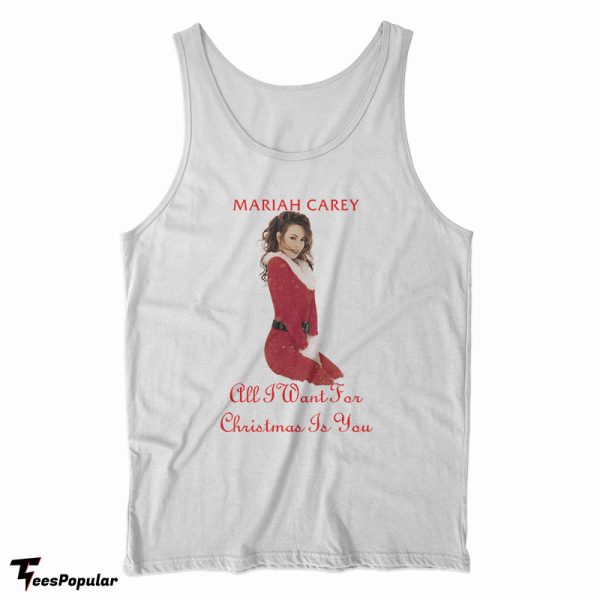 Mariah Carey All I Want For Christmas Tank Top