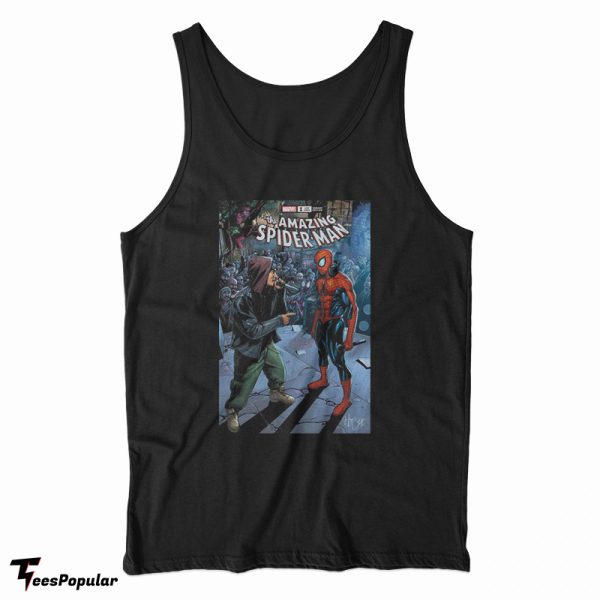 Marvel Spider-Man Eminem Tank Top