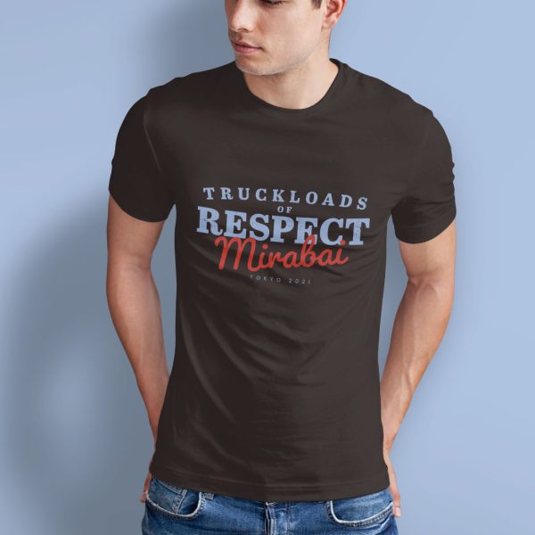 Mirabai Chanu. Truckloads of Respect T-Shirt for Men