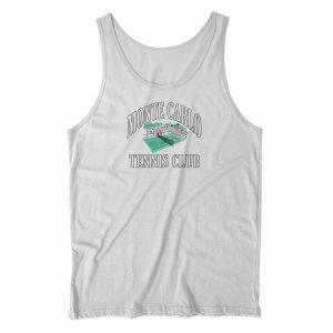 Monte Carlo Tennis Club Illustration Tank Top For UNISEX