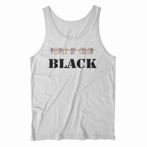 People Of Color Black Tank Top