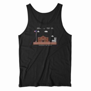 Remember The Alamo Mario Tank Top For UNISEX