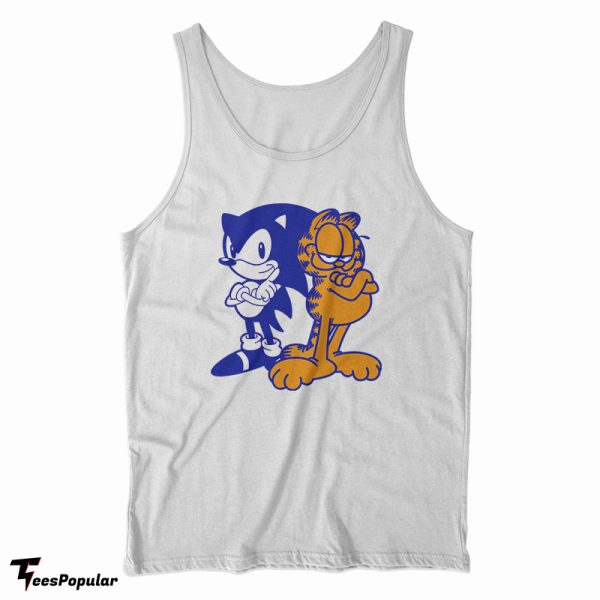 Sonfield Sonic And Garfield Tank Top