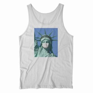 Statue Virus Of Liberty Parody Tank Top